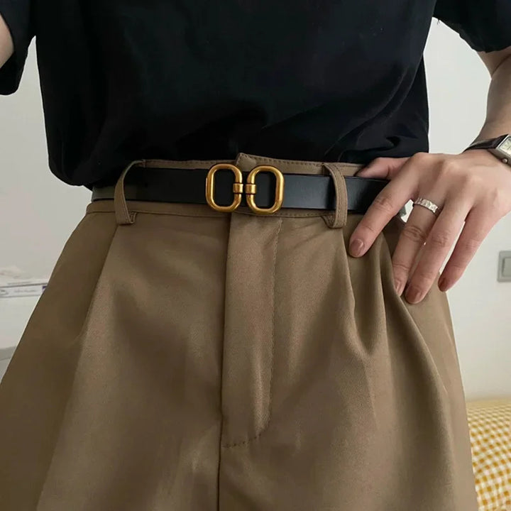 Elysian Modernist Leather Belt
