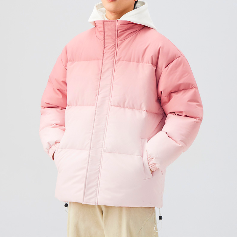Ombré Puffer Coat