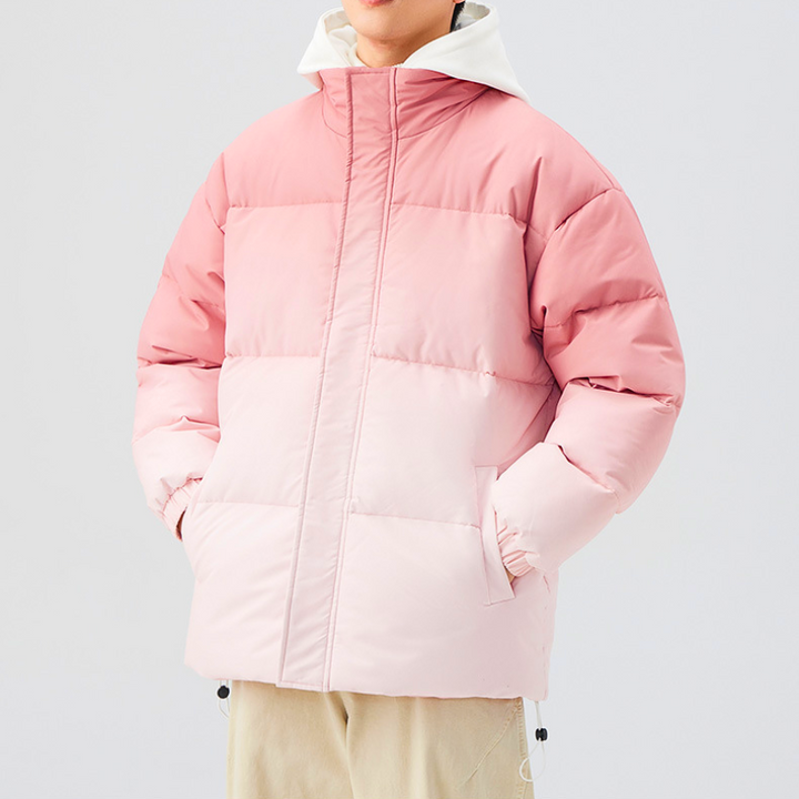 Ombré Puffer Coat