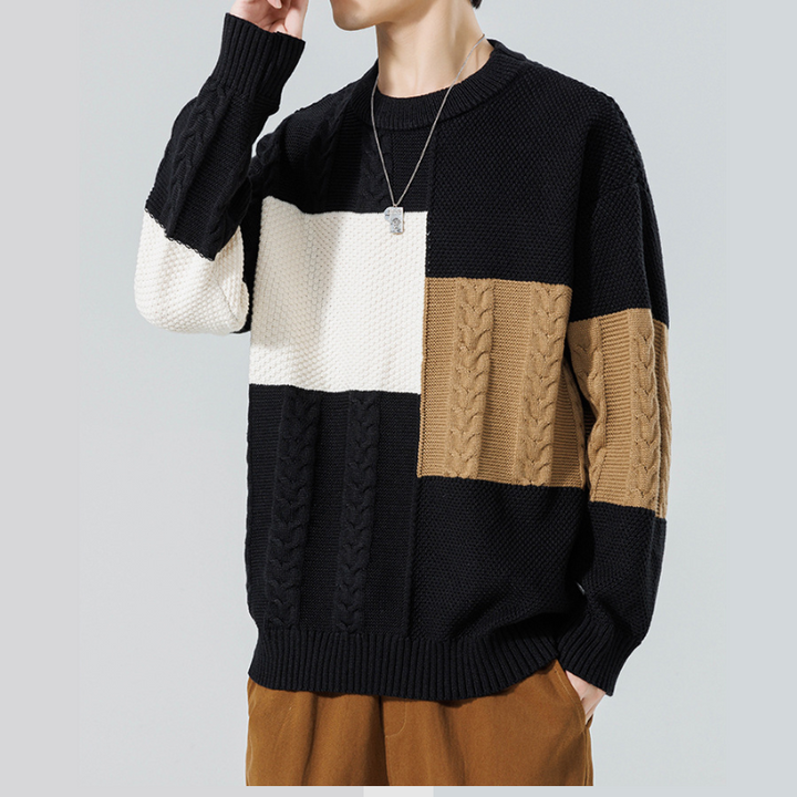 Oaklyn Chunky Patch Sweater