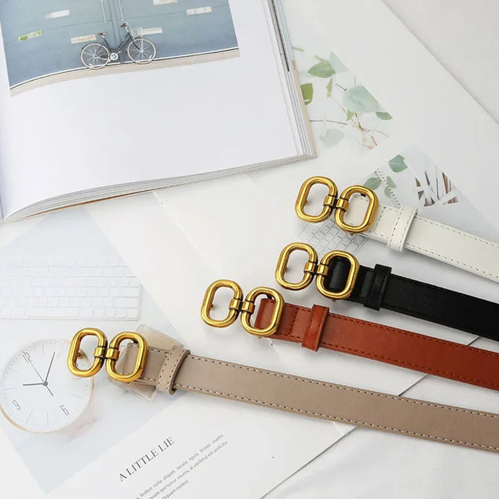 Elysian Modernist Leather Belt