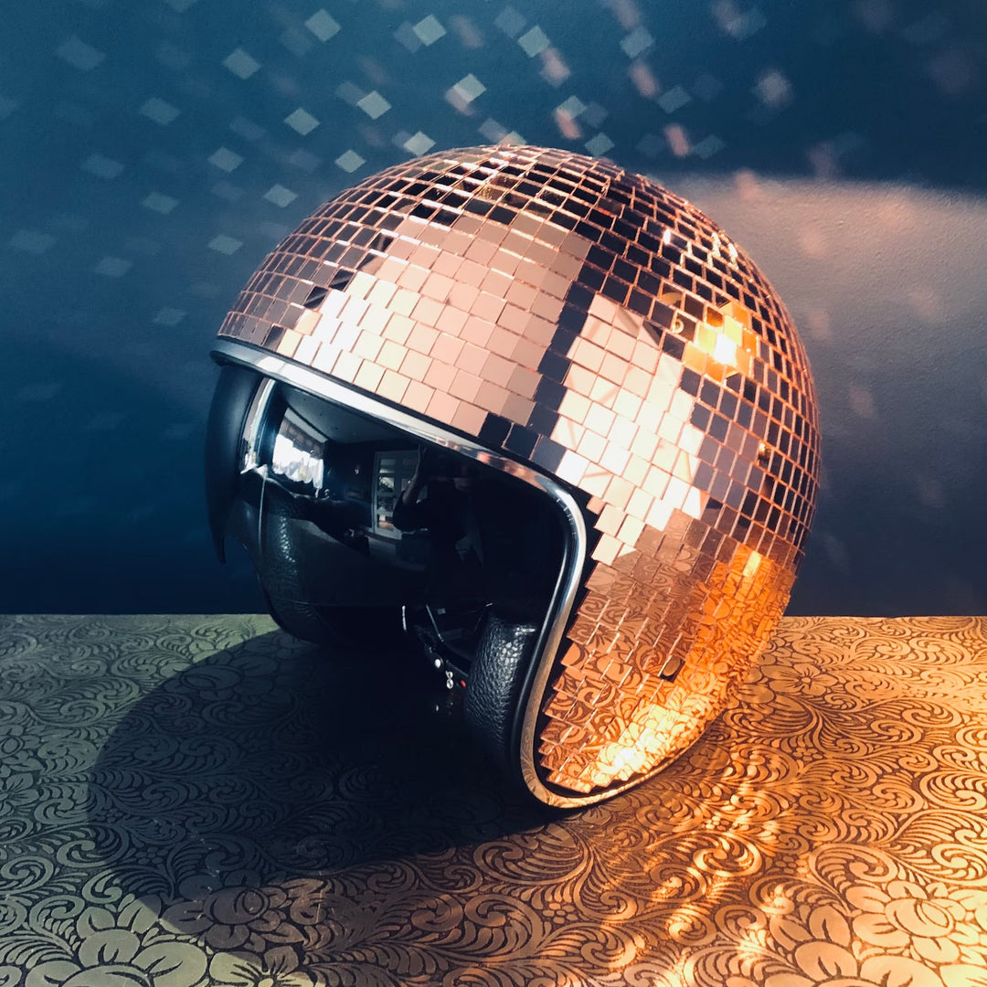 Disco Ball Helmet