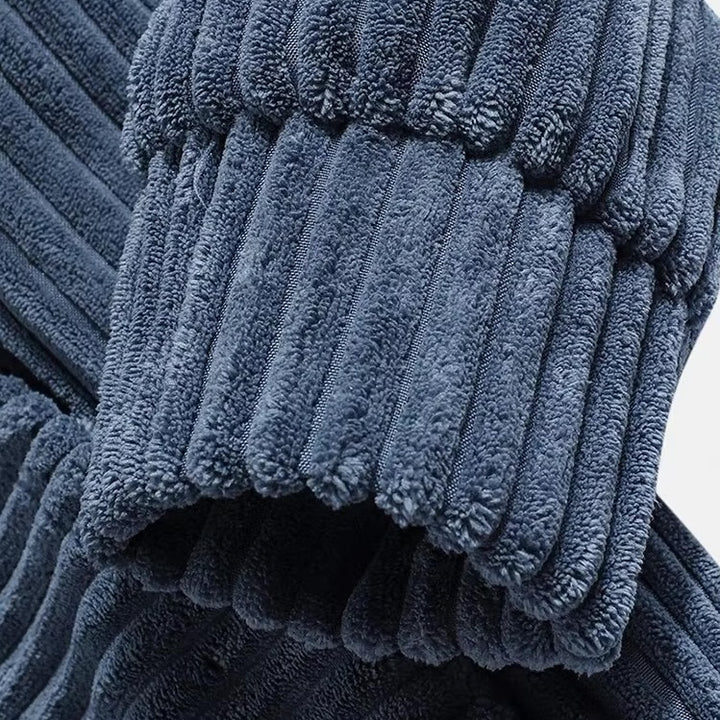 Corduroy Hooded Sweatshirt