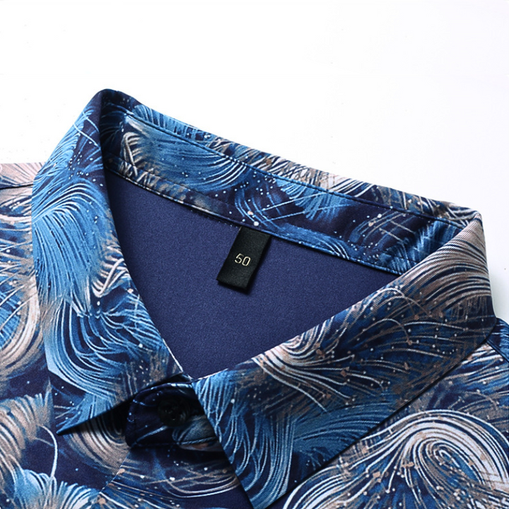 Nami Swirl Button-Up
