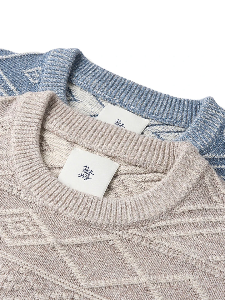 Voyager Geo-Pattern Sweater