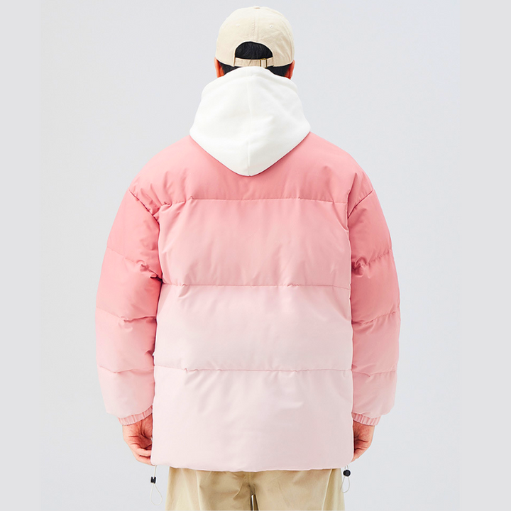 Ombré Puffer Coat
