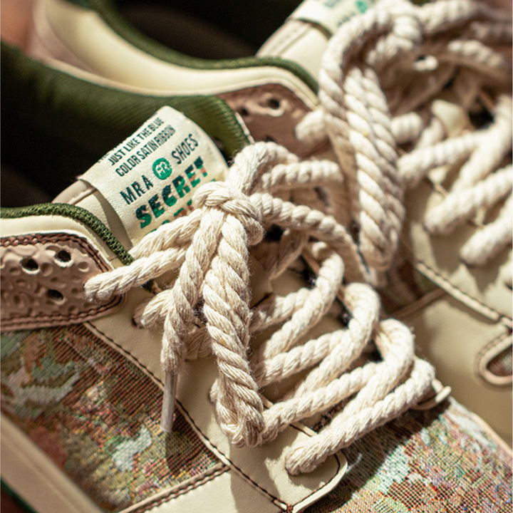 Oil Canvas Sneakers - Men's