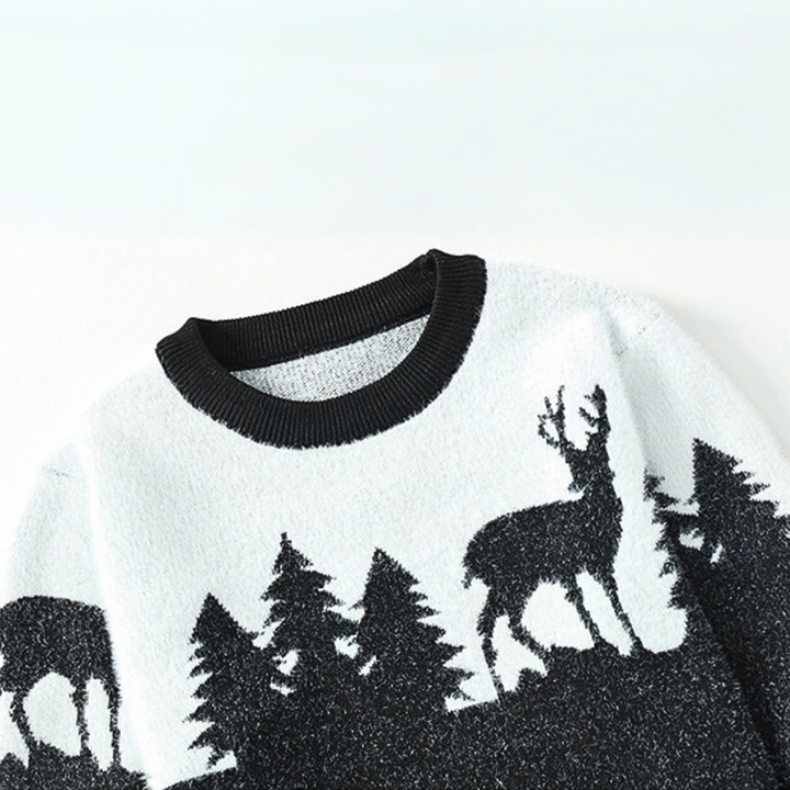 Crimson Pines Sweater