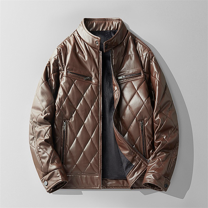 Orren Diamond-Quilted Jacket