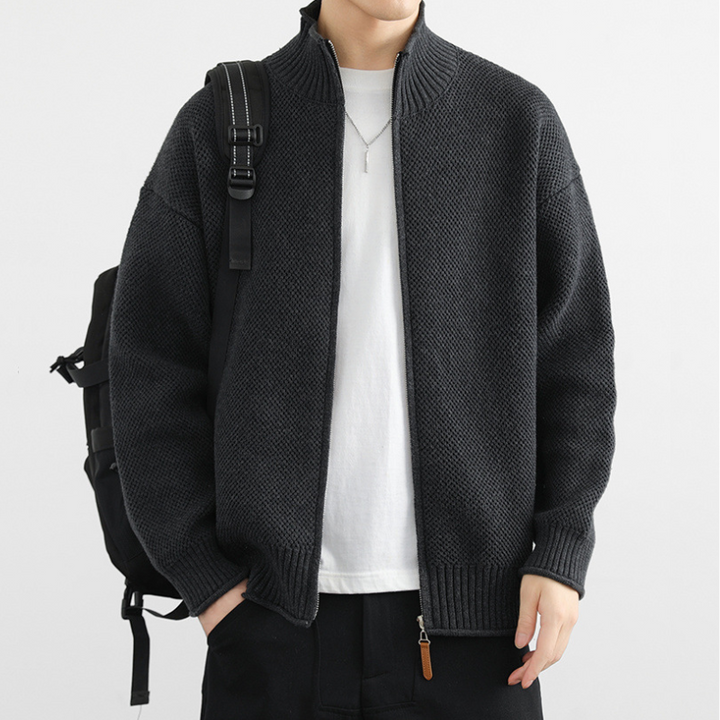 Lineage Waffle Knit Jacket