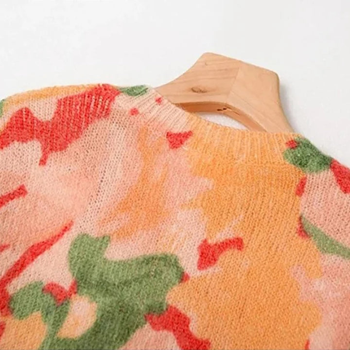 Floral Crewneck Sweater