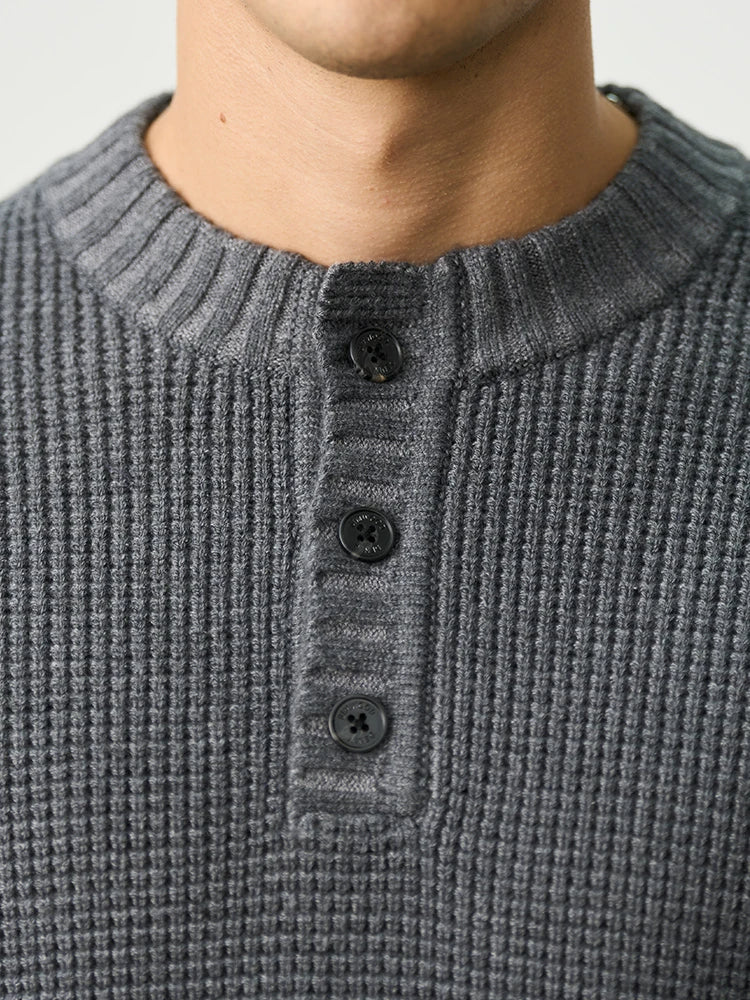 Everyday Waffle Knit Sweater