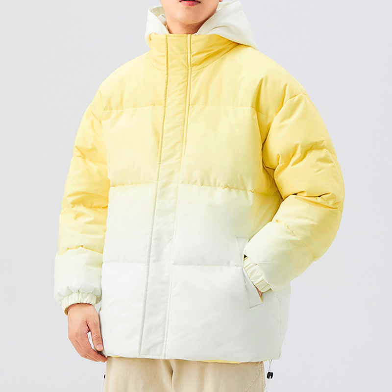 Ombré Puffer Coat