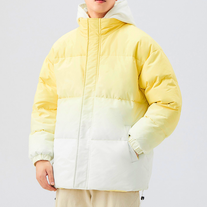Ombré Puffer Coat