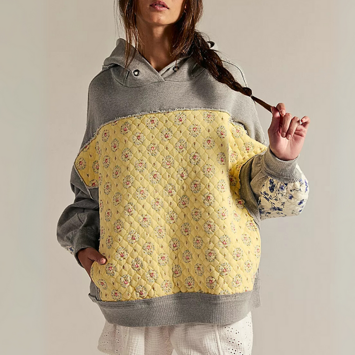 Chestnut Quilt Hoodie