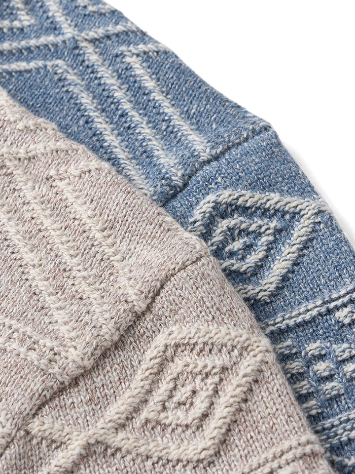 Voyager Geo-Pattern Sweater