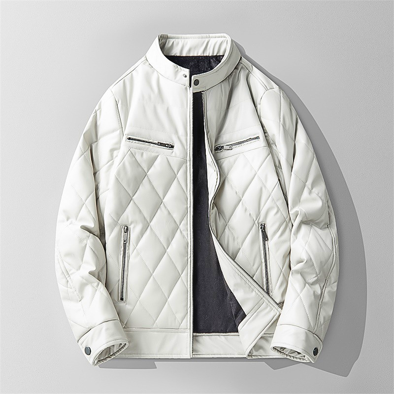 Orren Diamond-Quilted Jacket