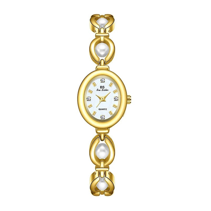 Pearly Bracelet Wristwatch