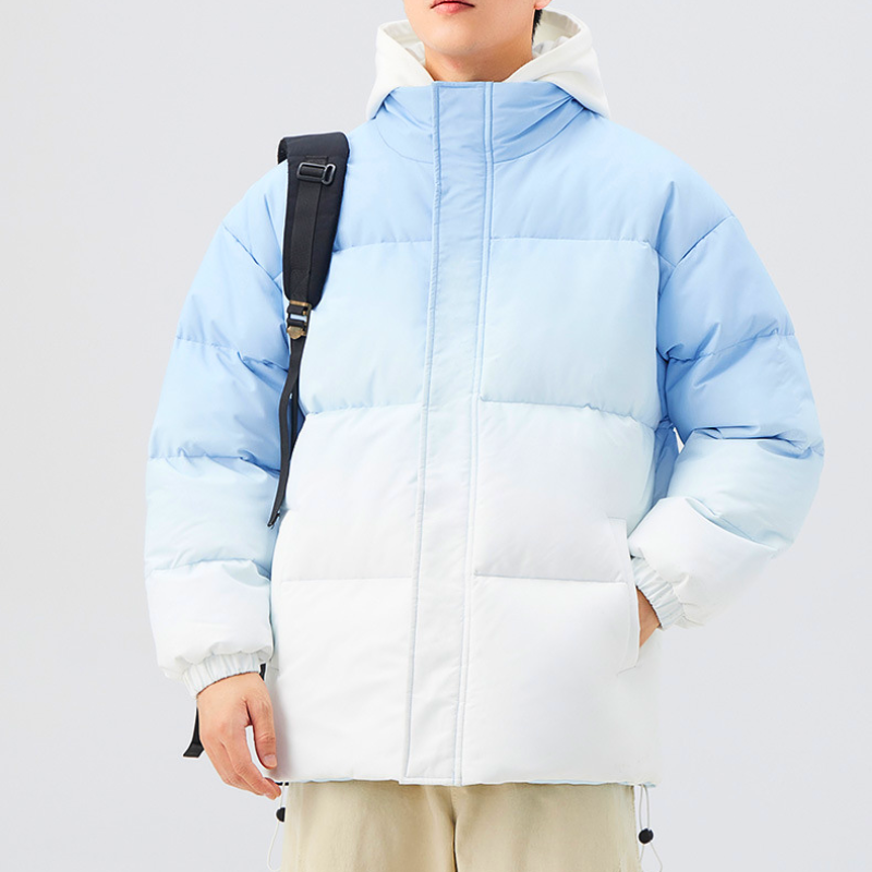 Ombré Puffer Coat