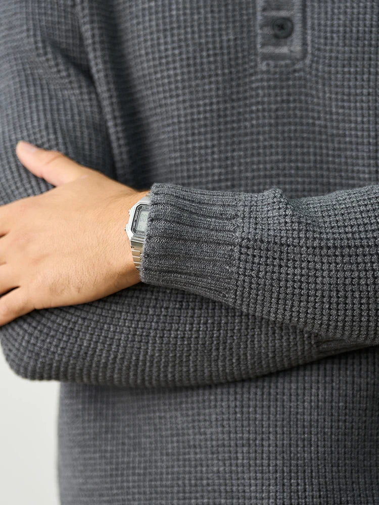 Everyday Waffle Knit Sweater