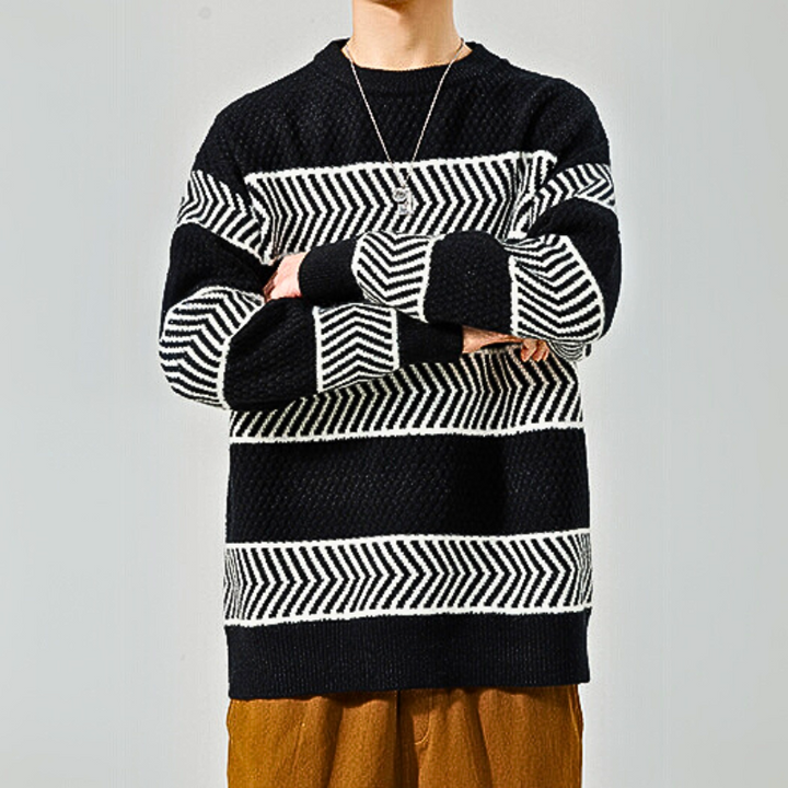Zagros Waffle knit Sweater