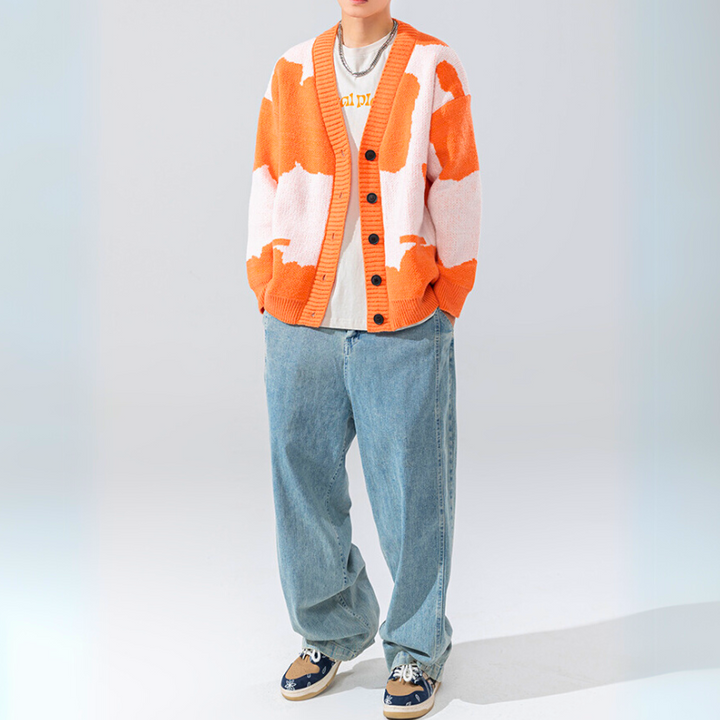 Cloudform Abstract Cardigan