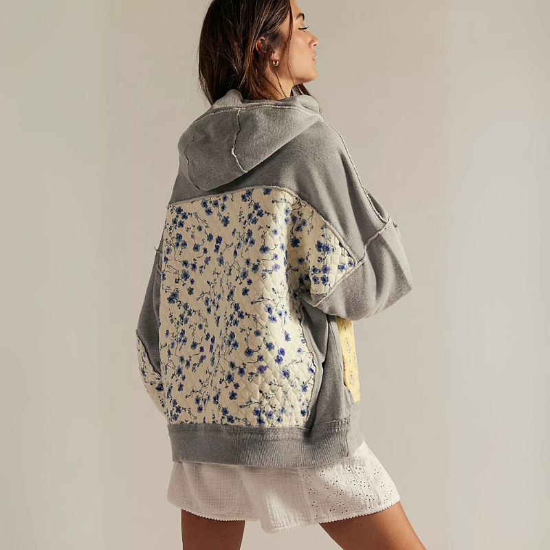 Chestnut Quilt Hoodie