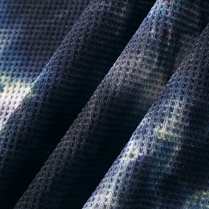 Nebula Waffle-Knit Crewneck