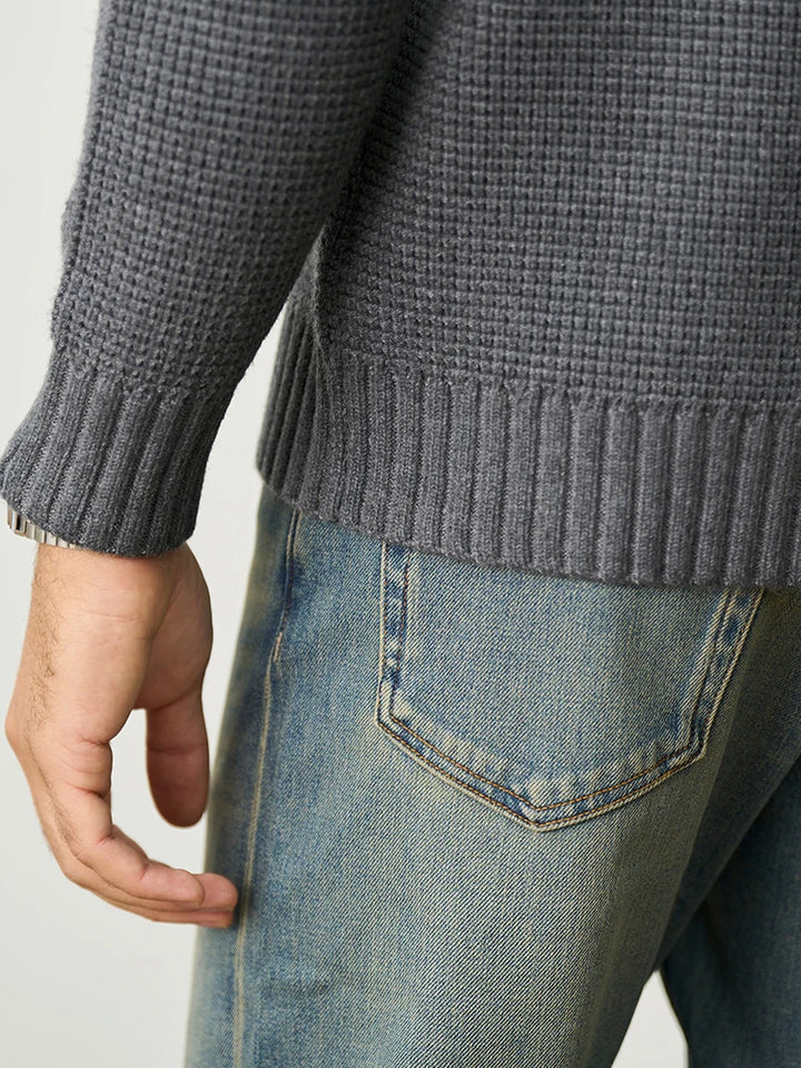Everyday Waffle Knit Sweater