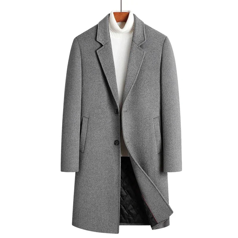 Wool Blend Overcoat