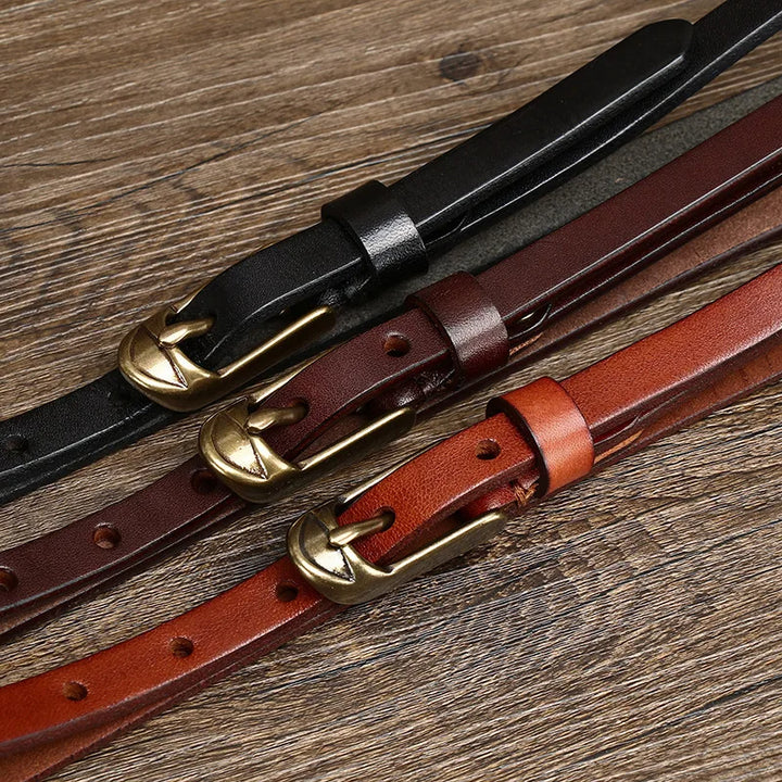 Equestrian Elegance Leather Belt