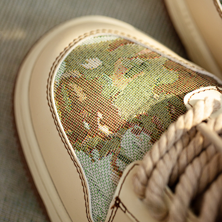 Oil Canvas Sneakers - Men's