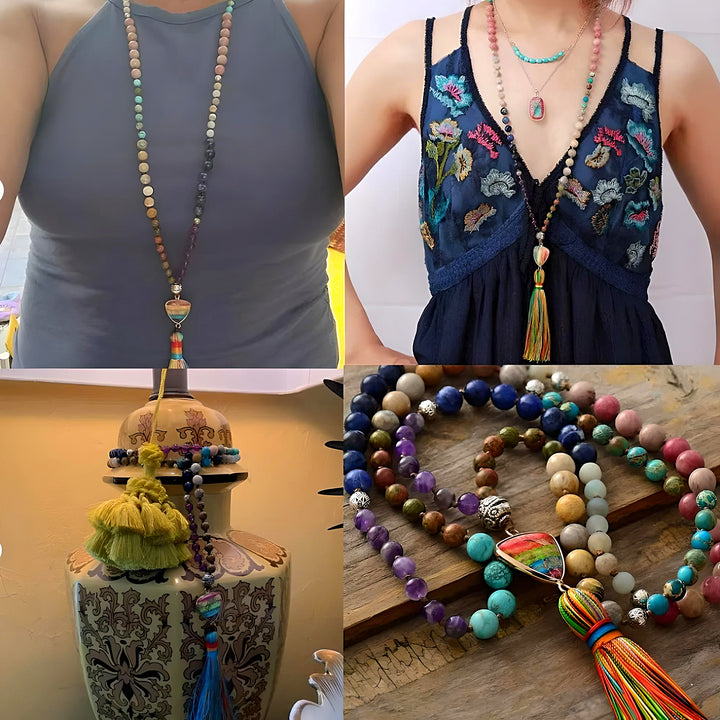 The 7-Chakra Stone Necklace