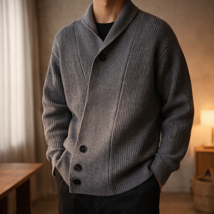 Matsue Wrap-Front Cardigan