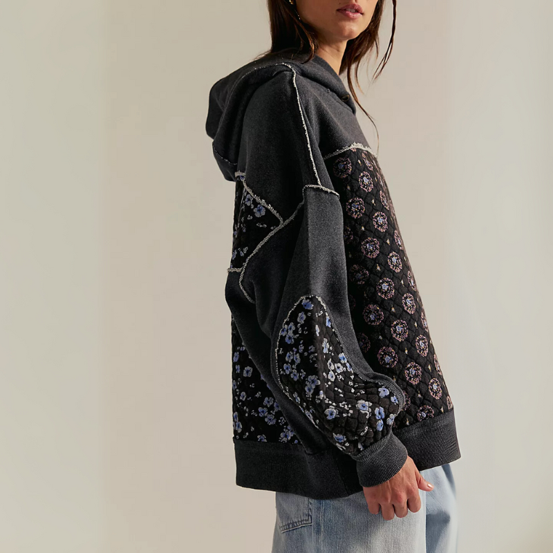 Chestnut Quilt Hoodie