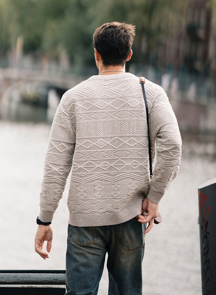Voyager Geo-Pattern Sweater