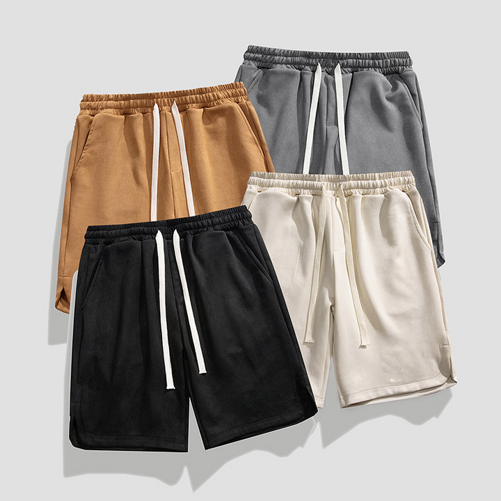 Mikkel Velvet Shorts
