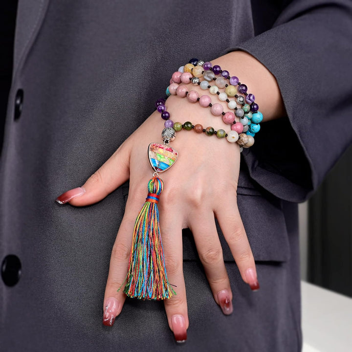 The 7-Chakra Stone Necklace