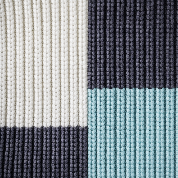James Color-Block Knit Crewneck