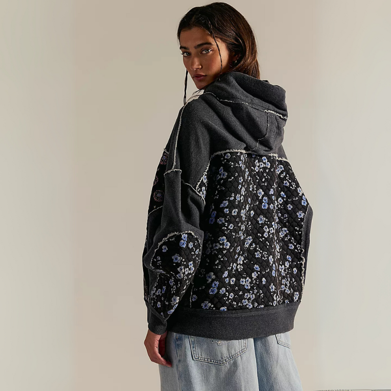 Chestnut Quilt Hoodie