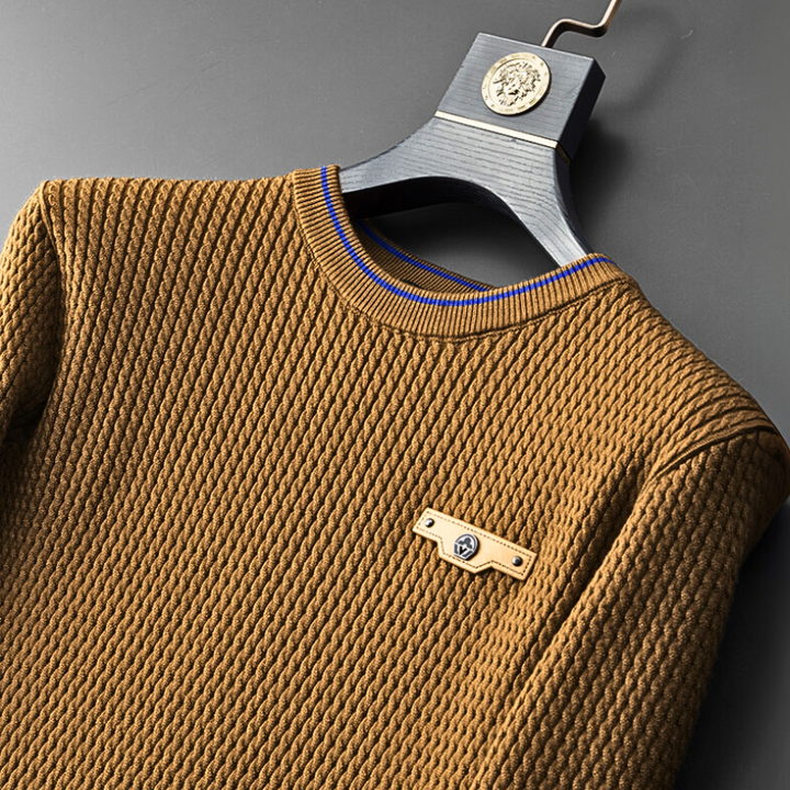 Thrines Braided Knit Sweater