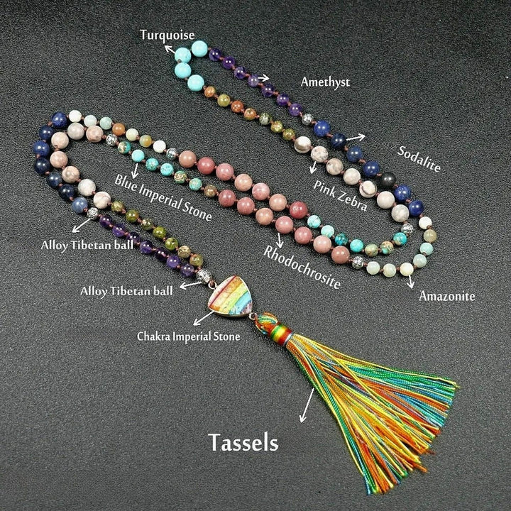 The 7-Chakra Stone Necklace