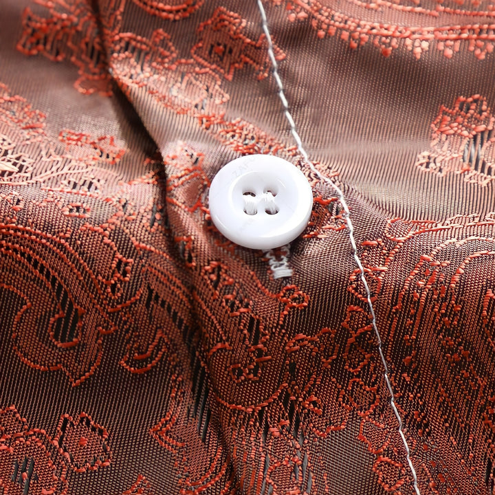 Silky Paisley Jacquard Shirt