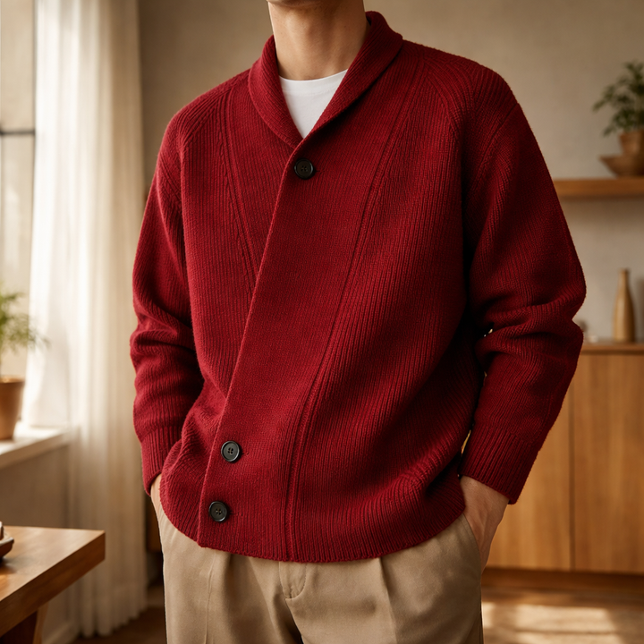 Matsue Wrap-Front Cardigan