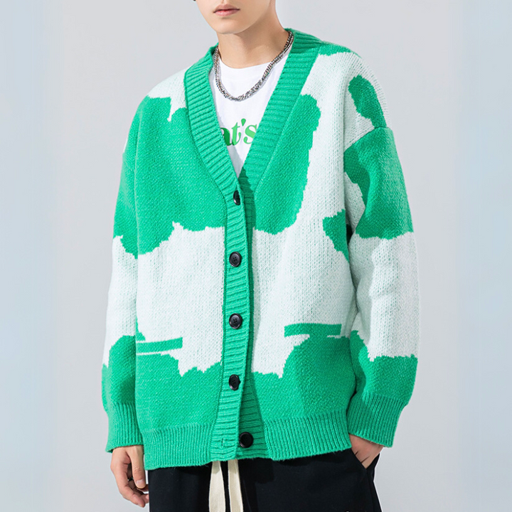 Cloudform Abstract Cardigan