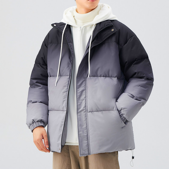 Ombré Puffer Coat