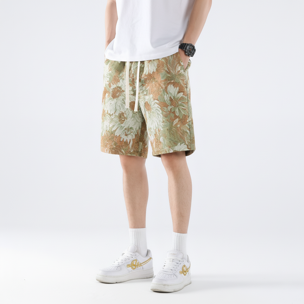 Barocco Dutch Floral Shorts
