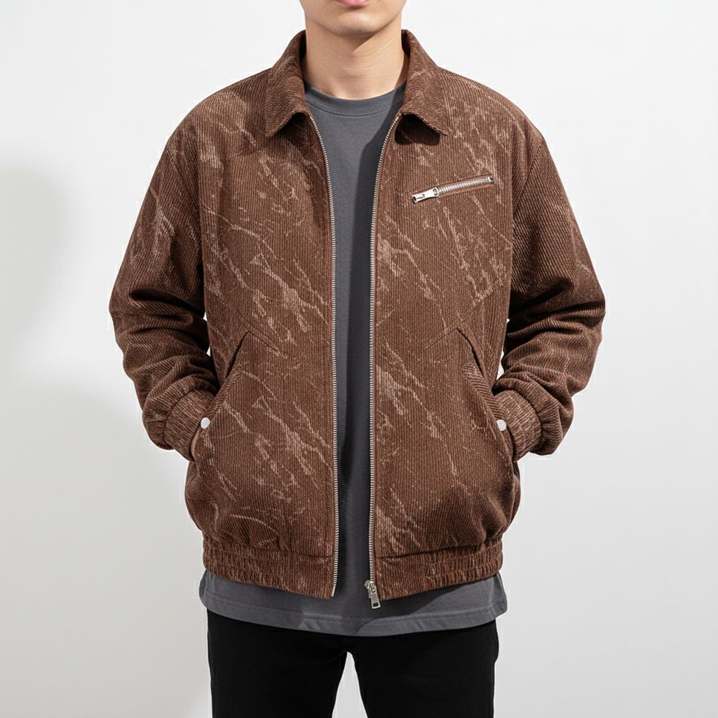 Marbled Corduroy Jacket