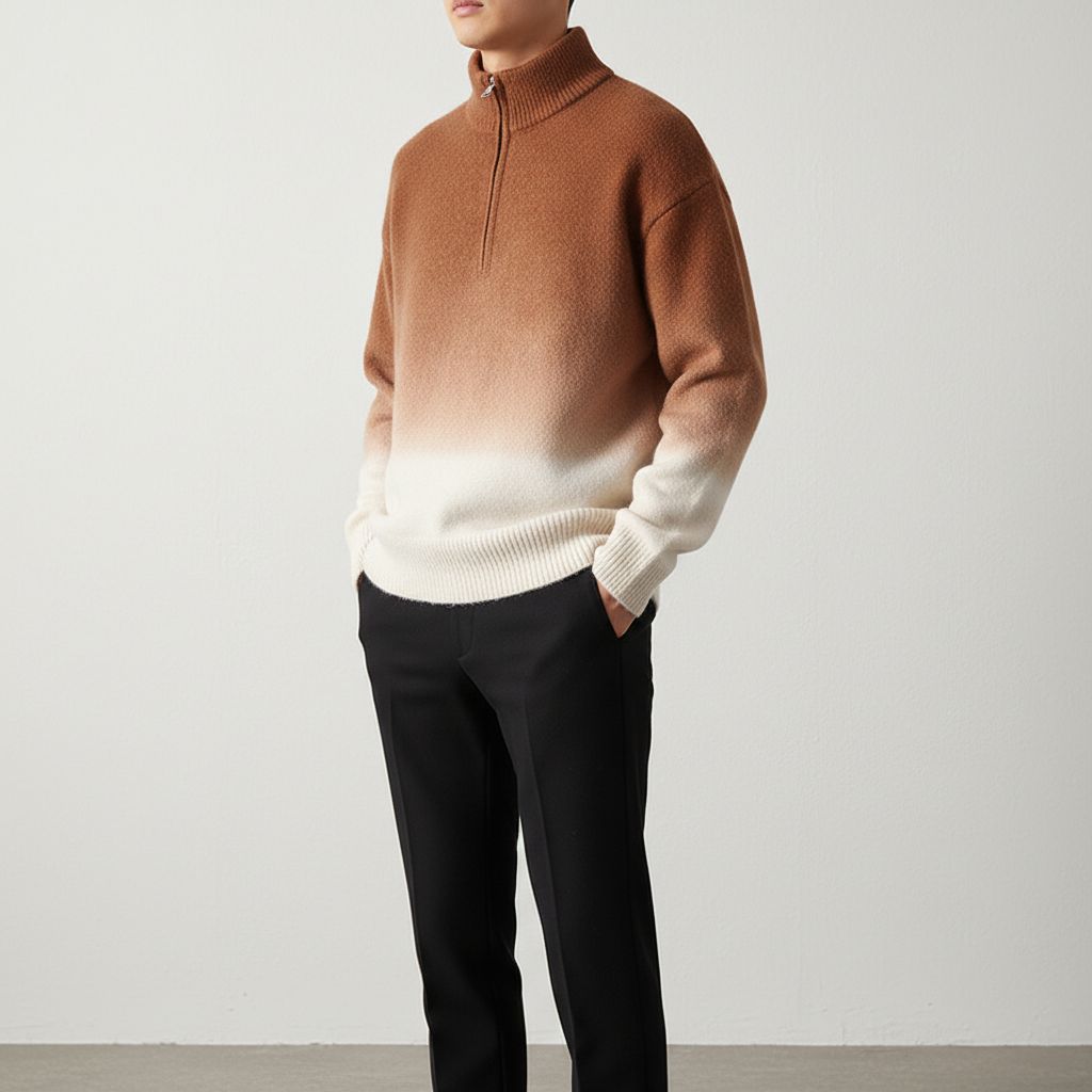 Aurore Quarter-Zip Knit