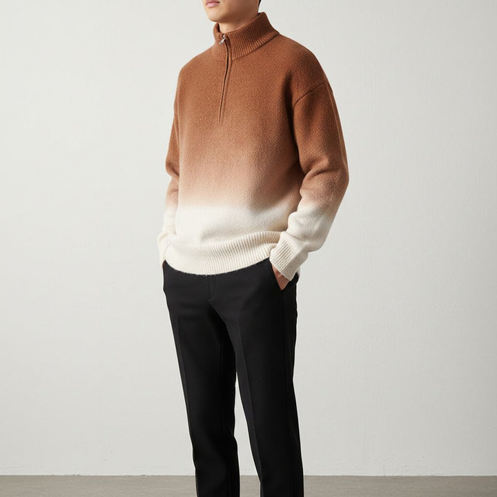 Aurore Quarter-Zip Knit